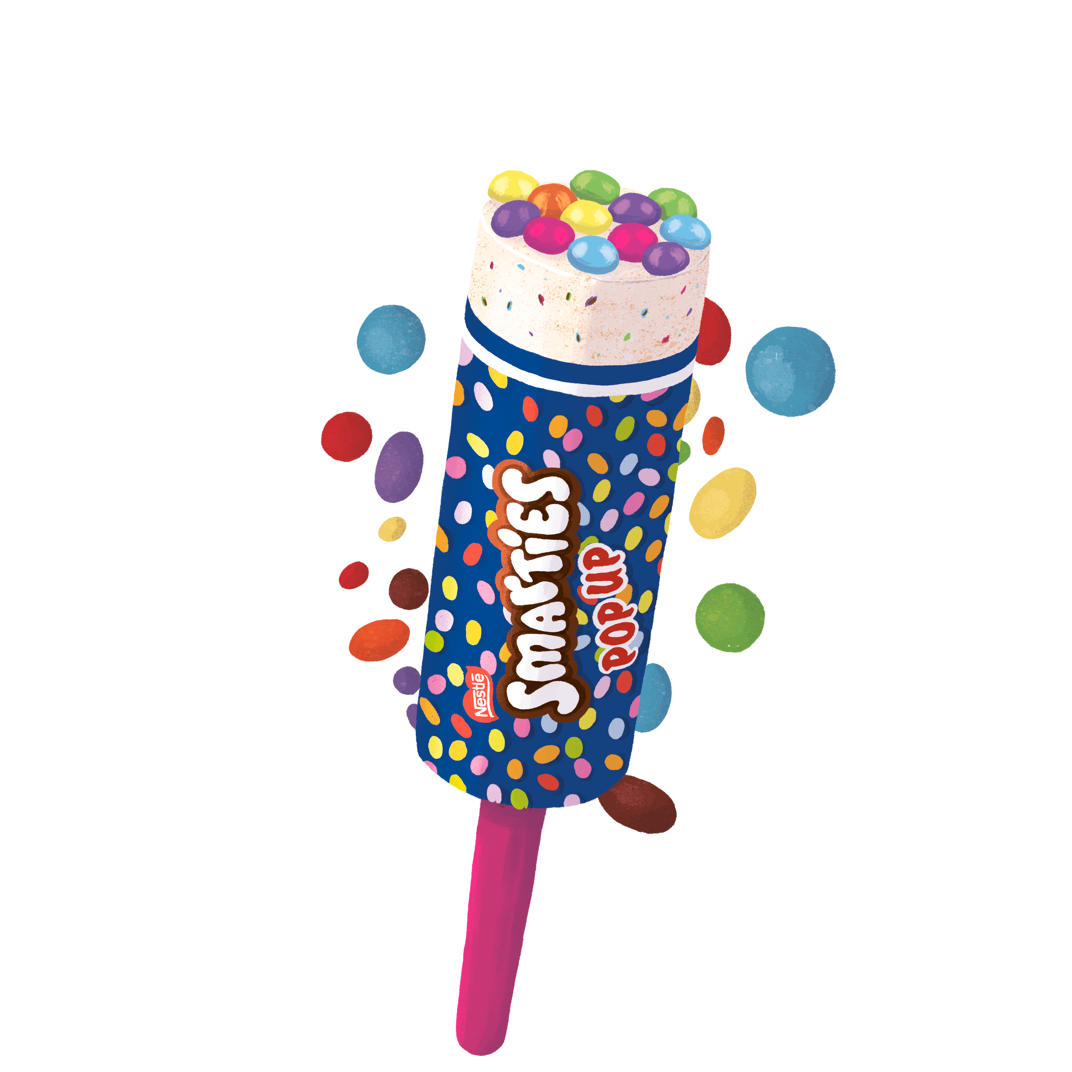 Smarties Pop up